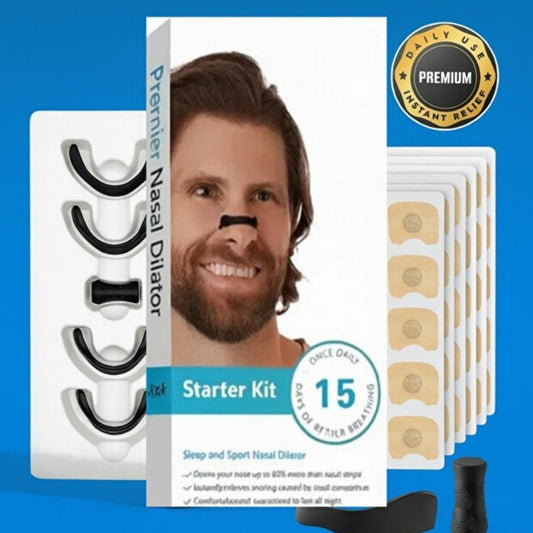 Visiora™ 30 Adet Horlama Azaltıcı Nefes Açıcı Manyetik Burun Bandı