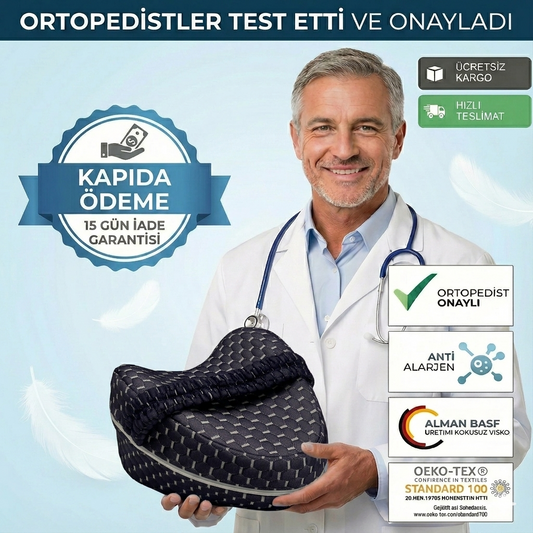 Visiora™ Comfortly Visco Bacak Arası Uyku Yastığı