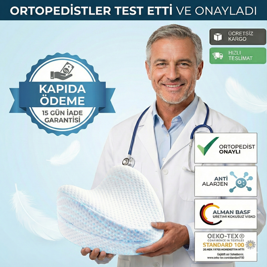 Visiora™ Comfortly Visco Bacak Arası Uyku Yastığı