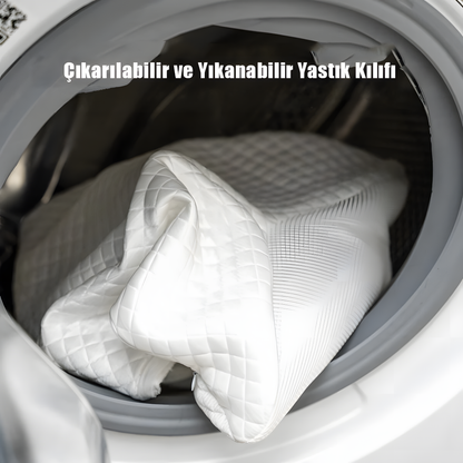 Visiora™ Premium Ortopedik Boyun ve Omurga Destekli Uyku Yastığı